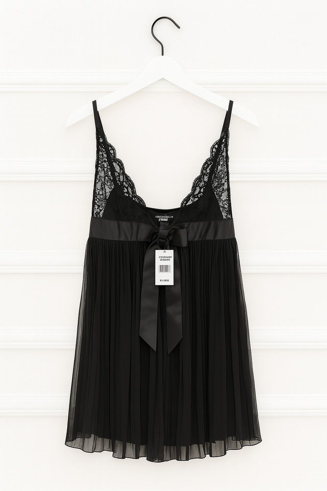 NWT!🖤 Victoria’s Secret Midnight Lace Babydoll 🖤  SIZE M
